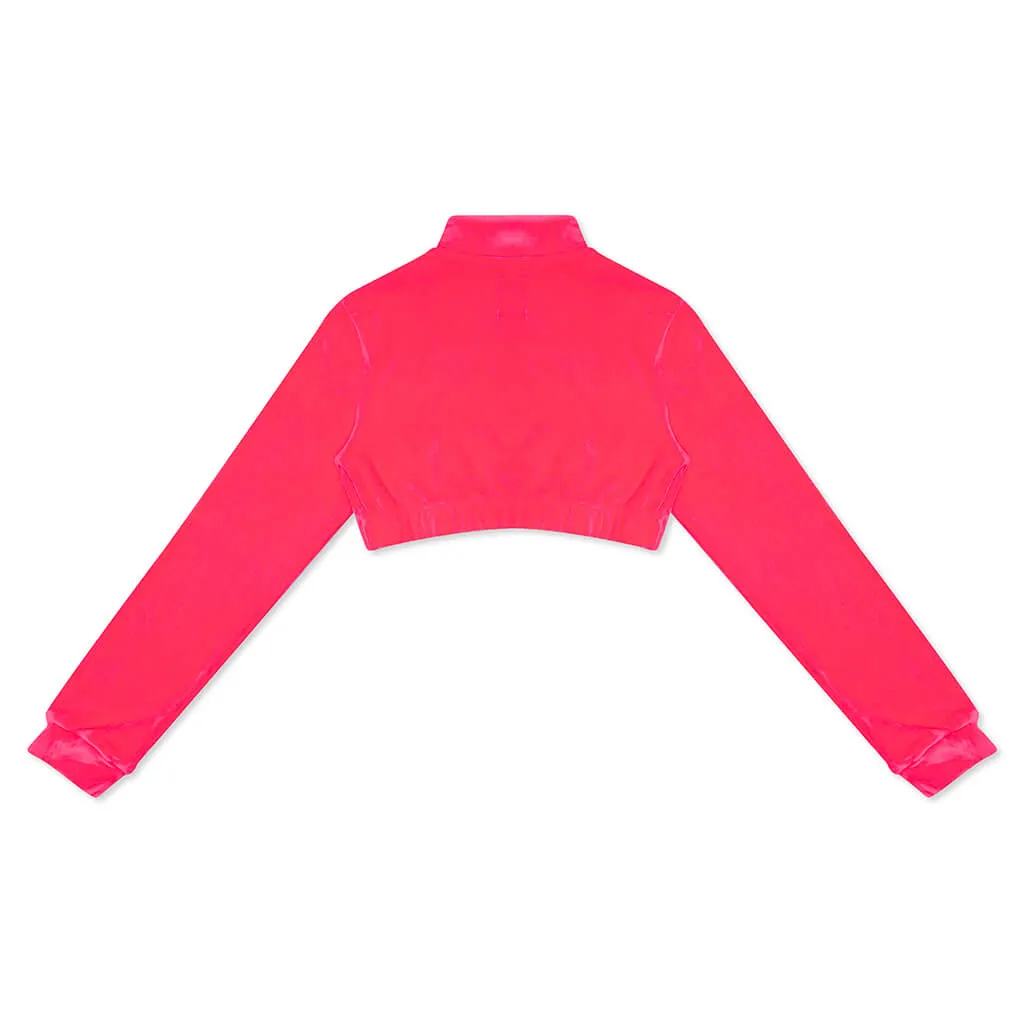 Adidas Originals x Jeremy Scott Women's Track Top - Solar Pink